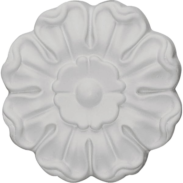 Ekena Millwork 3 7/8"OD x 5/8"P Helene Round Rosette ROS03X03HE - main